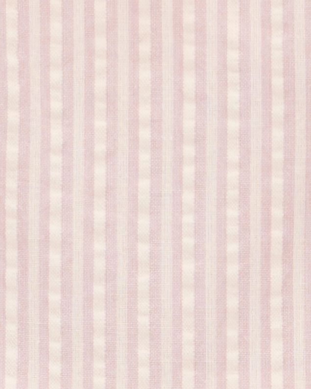Product image 2 of Baby Striped Seersucker Jumpsuit - Pink