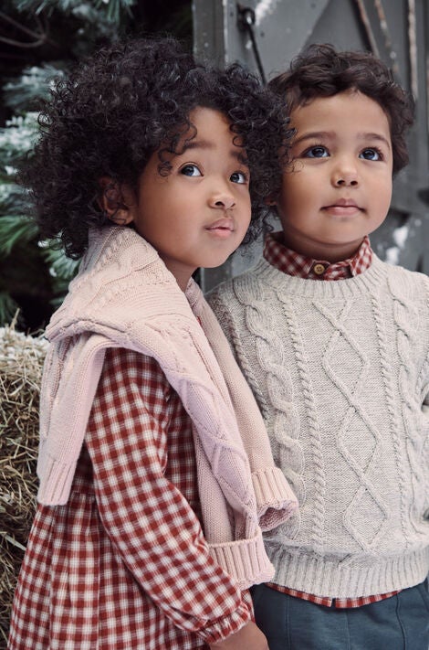  Product image 5 of Toddler Organic Cotton Cable Knit Sweater