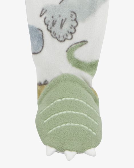 Product image 2 of Baby 1-Piece Dinosaur Fleece Footie Pajamas