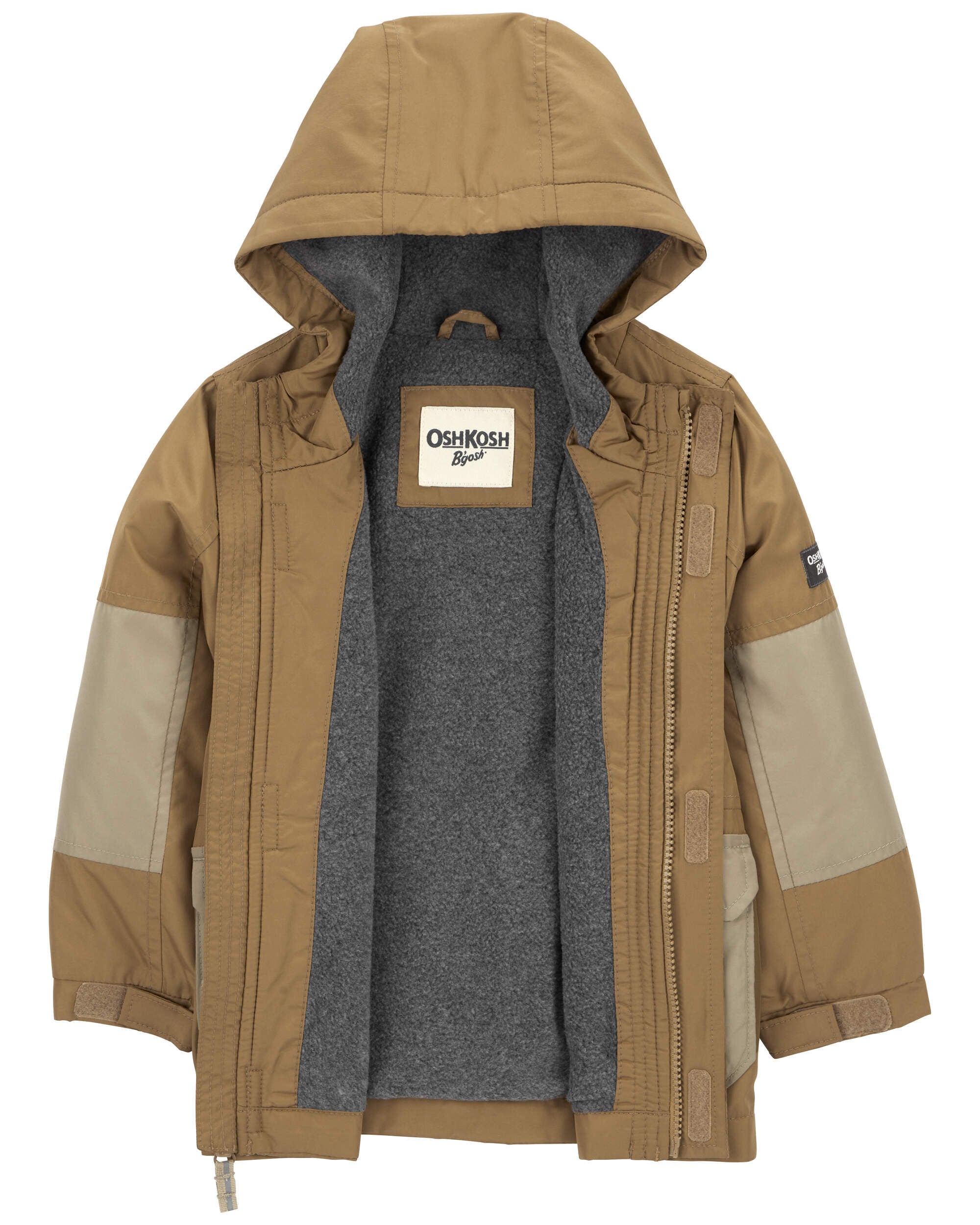 Toddler Fleece Lined Midweight Utility Jacket OshKosh Carter s