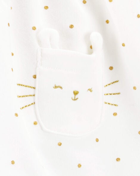  Product image 4 of Baby Polka Dot Fleece Dress