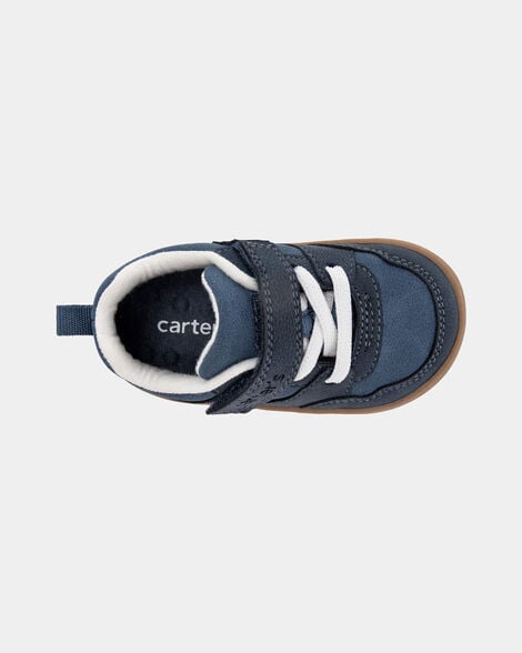 Baby Boy Every Step® First Walker Casual Shoes - Blue/Brown