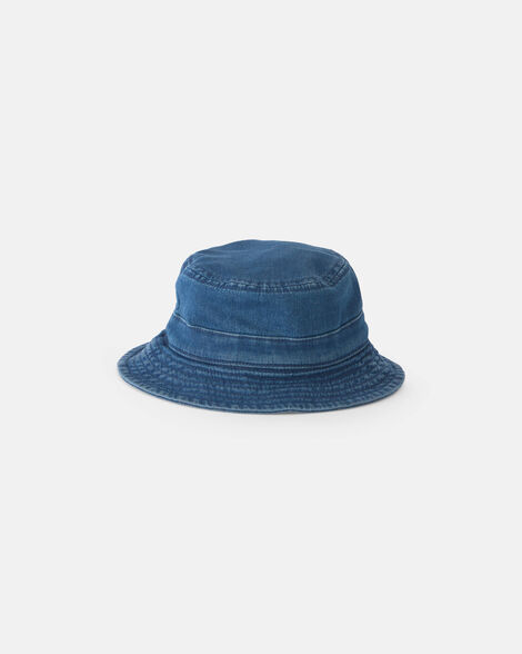 Baby Boy Chambray Bucket Hat