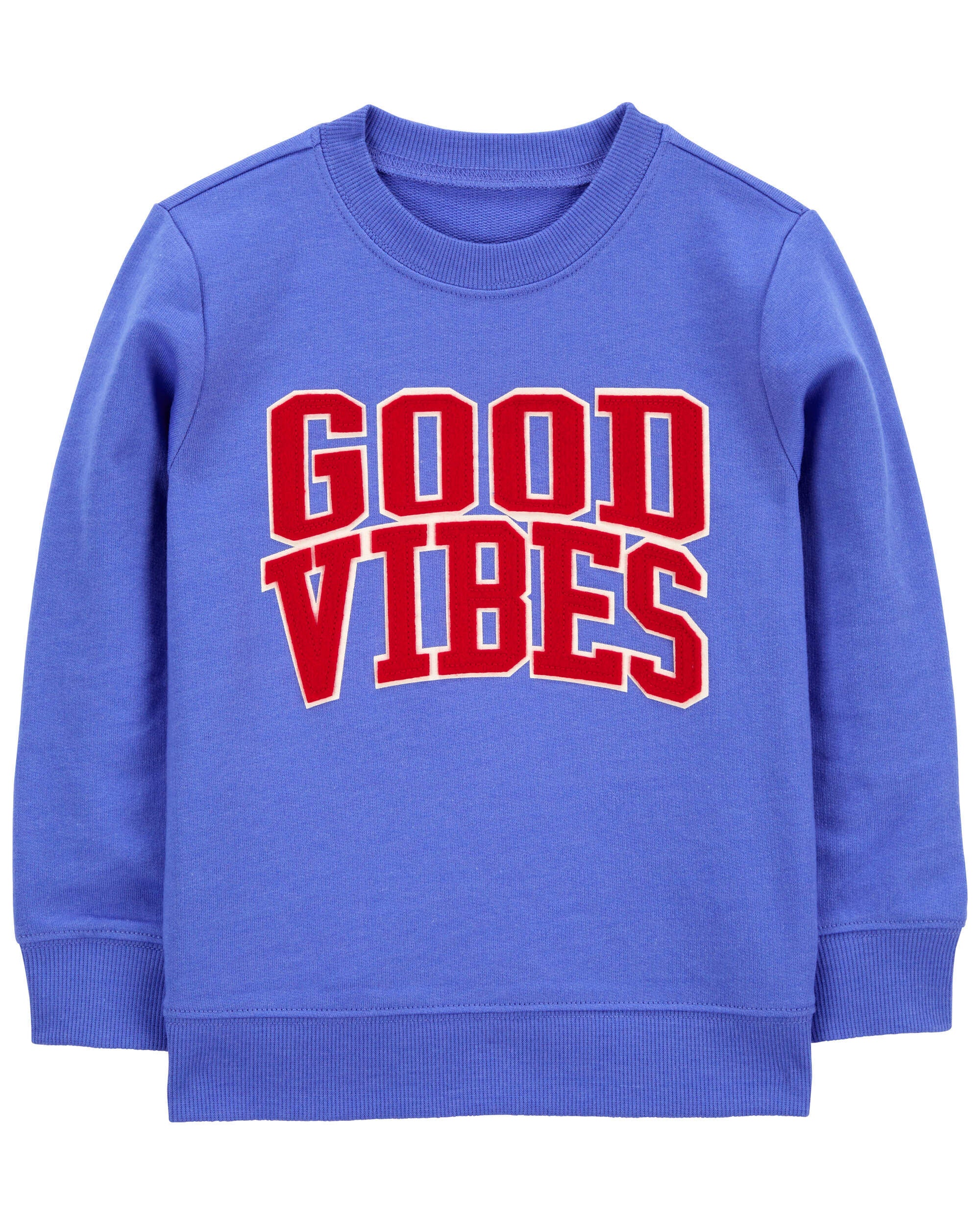 Baby Good Vibes Pullover Sweatshirt Carter s Carter s