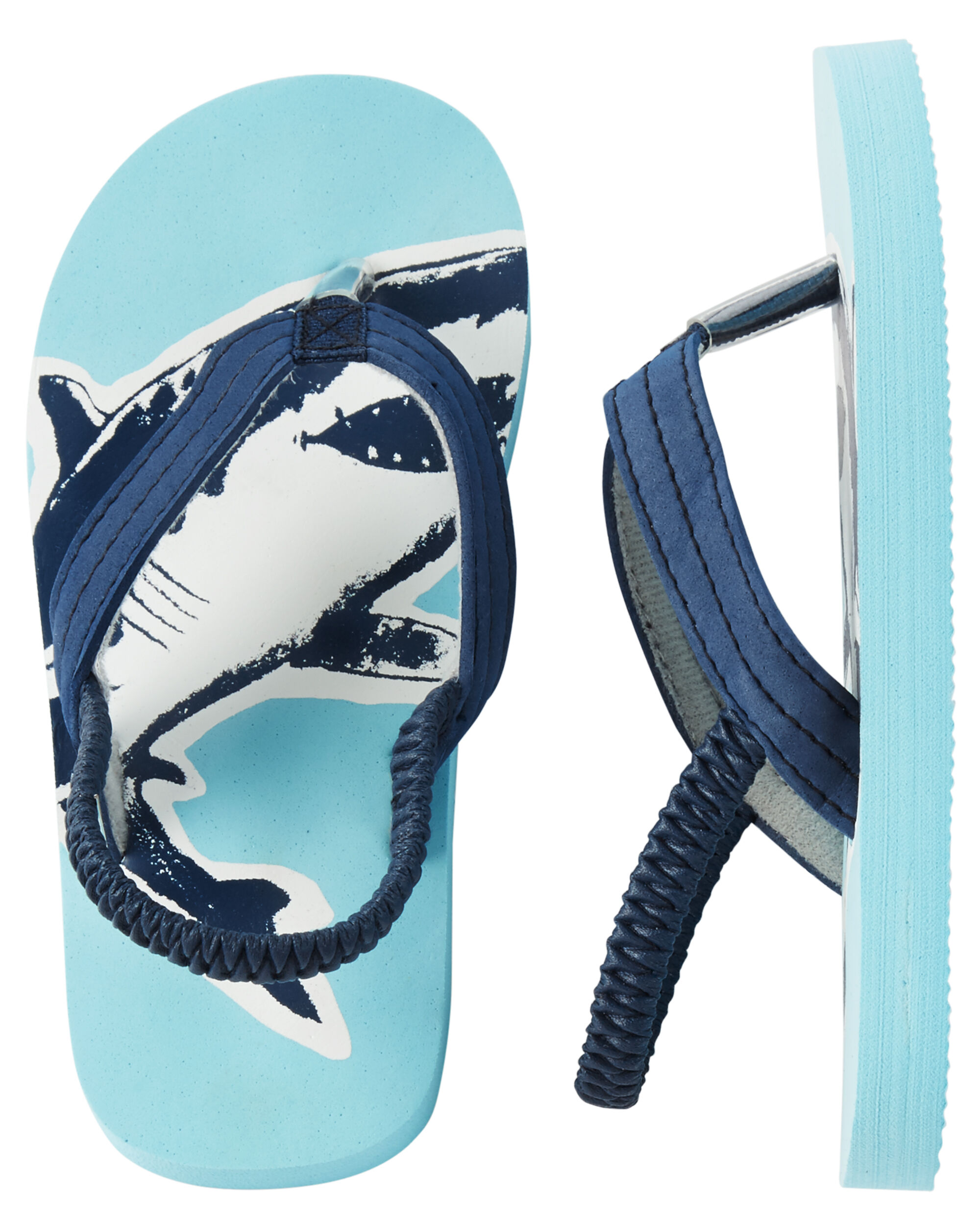 shark flip flops
