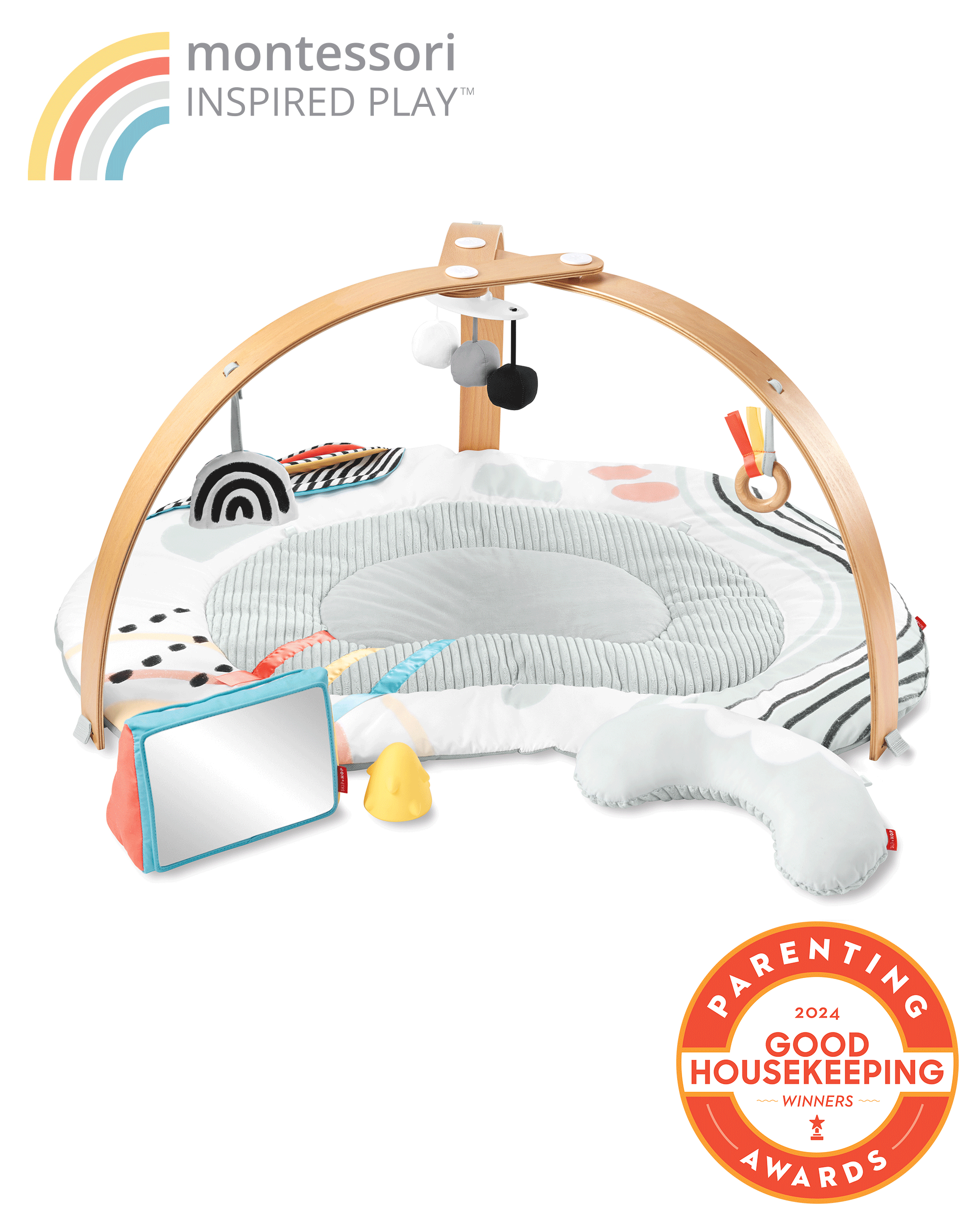 Montessori baby gym clearance