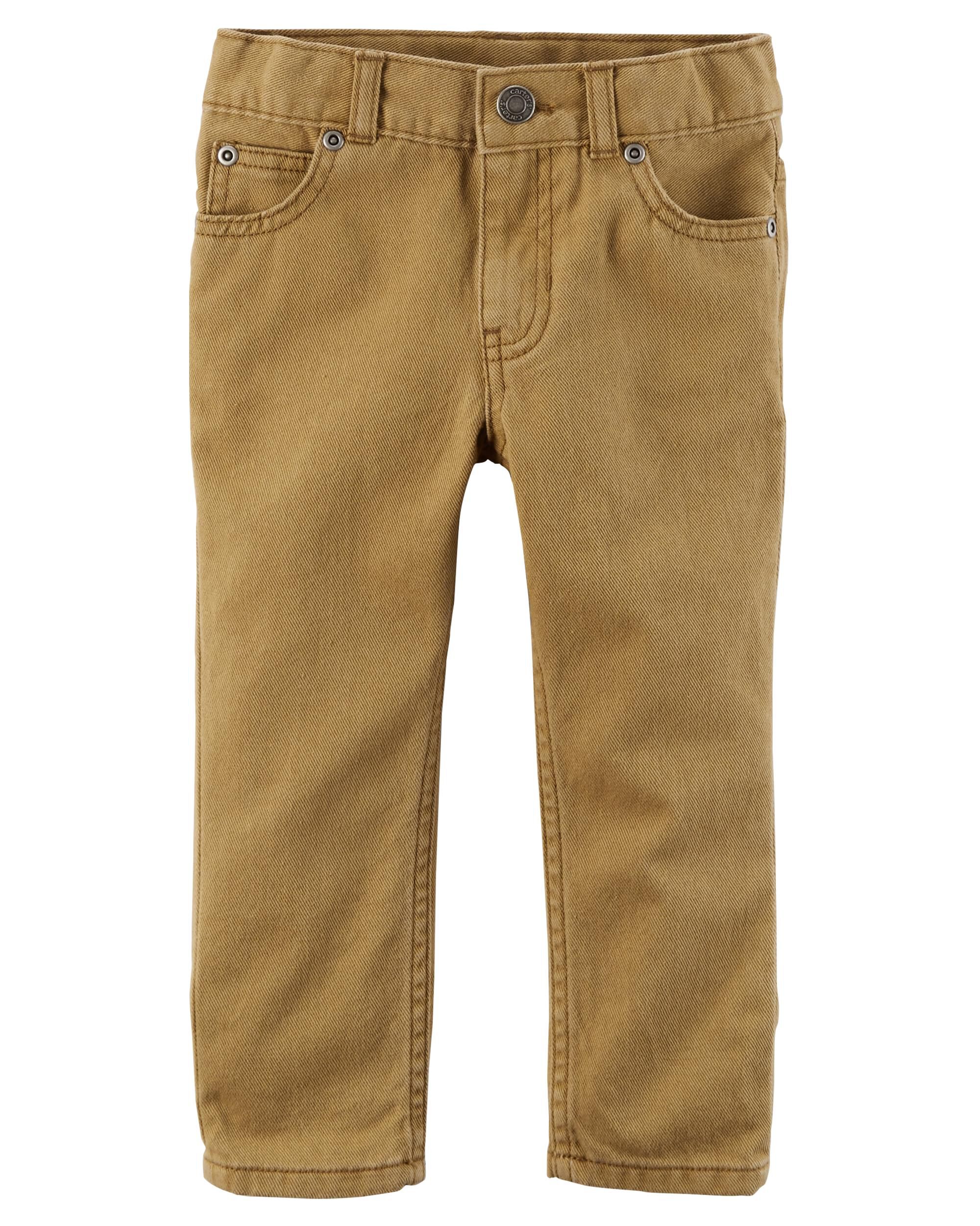 5-Pocket Twill Pants
