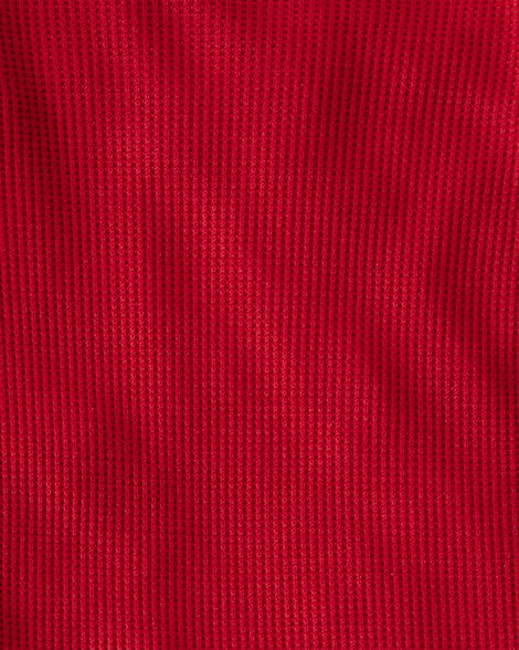 Product image 3 of Toddler Holiday Red PurelySoft Snug Fit 2-Piece Pajamas - Red