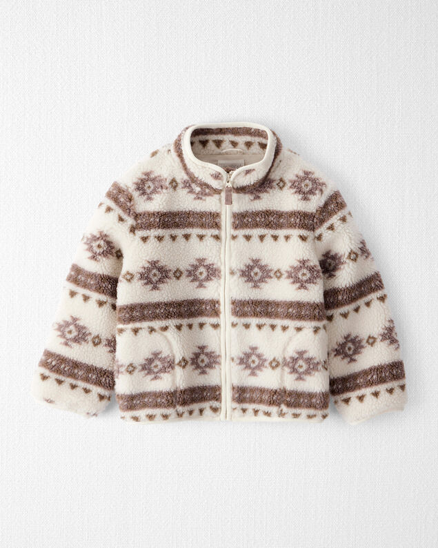 Product image 1 of Toddler Recycled Southwestern Sherpa Jacket