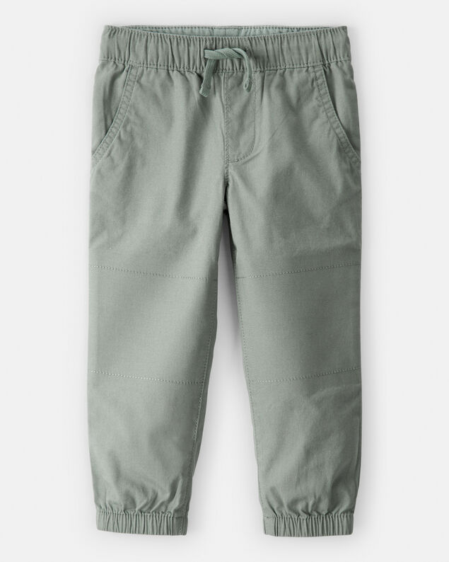 Product image 1 of Toddler Boy Cotton Pull-On Fashion Pants - Green