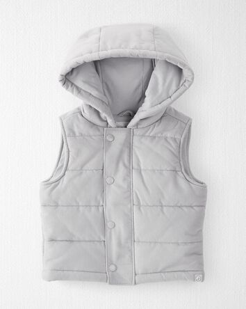 Baby Corduroy Puffer Vest Made with Organic Cotton