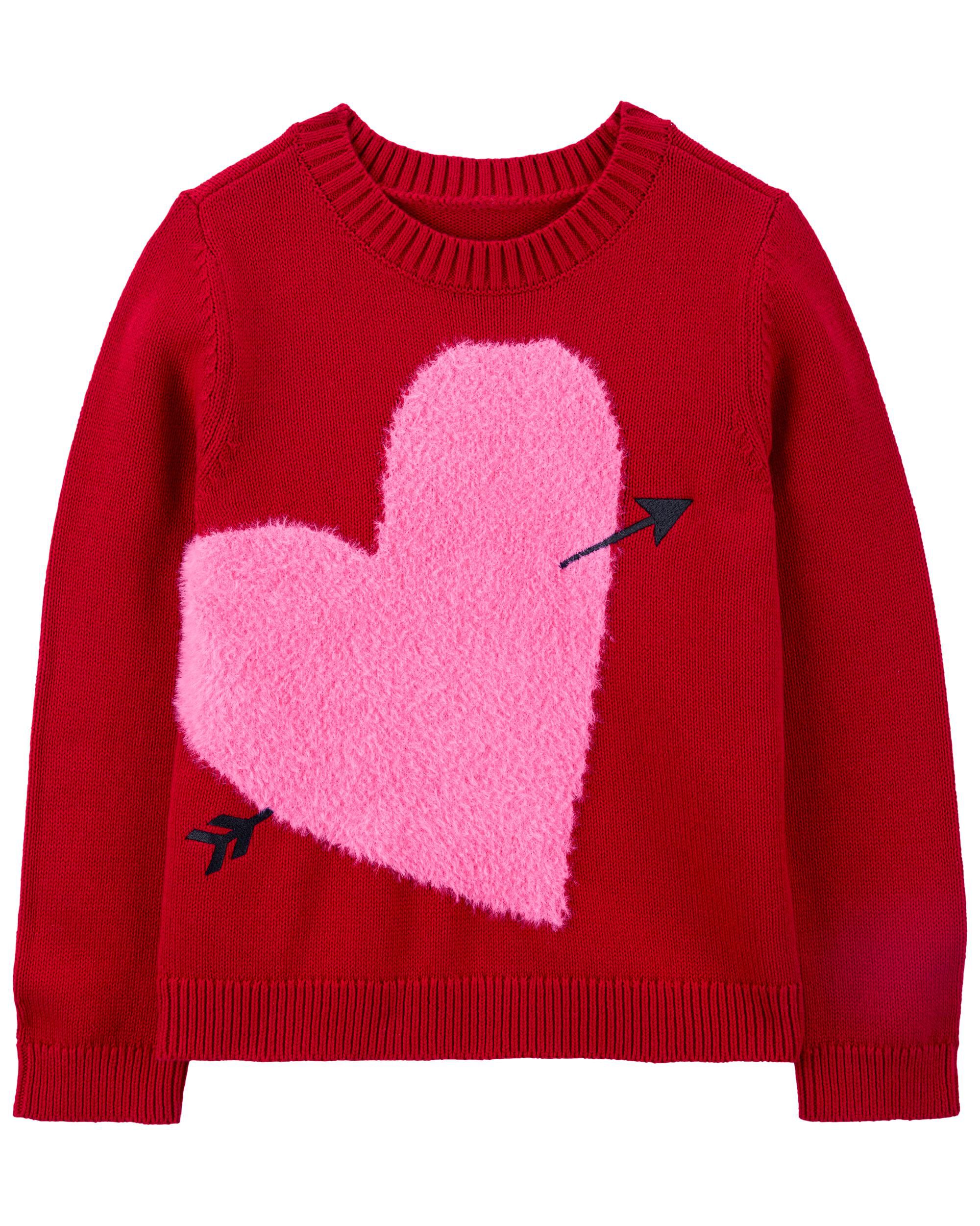 Red heart father pullover cheap