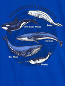 Blue - Kid Whale Graphic Tee, Selected
