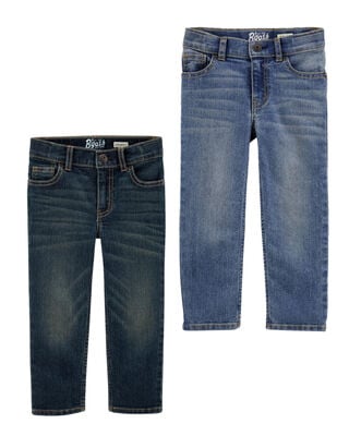 Product image 1 of Toddler 2-Pack Straight-Leg Jeans Set