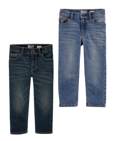  Product image 1 of Toddler 2-Pack Straight-Leg Jeans Set