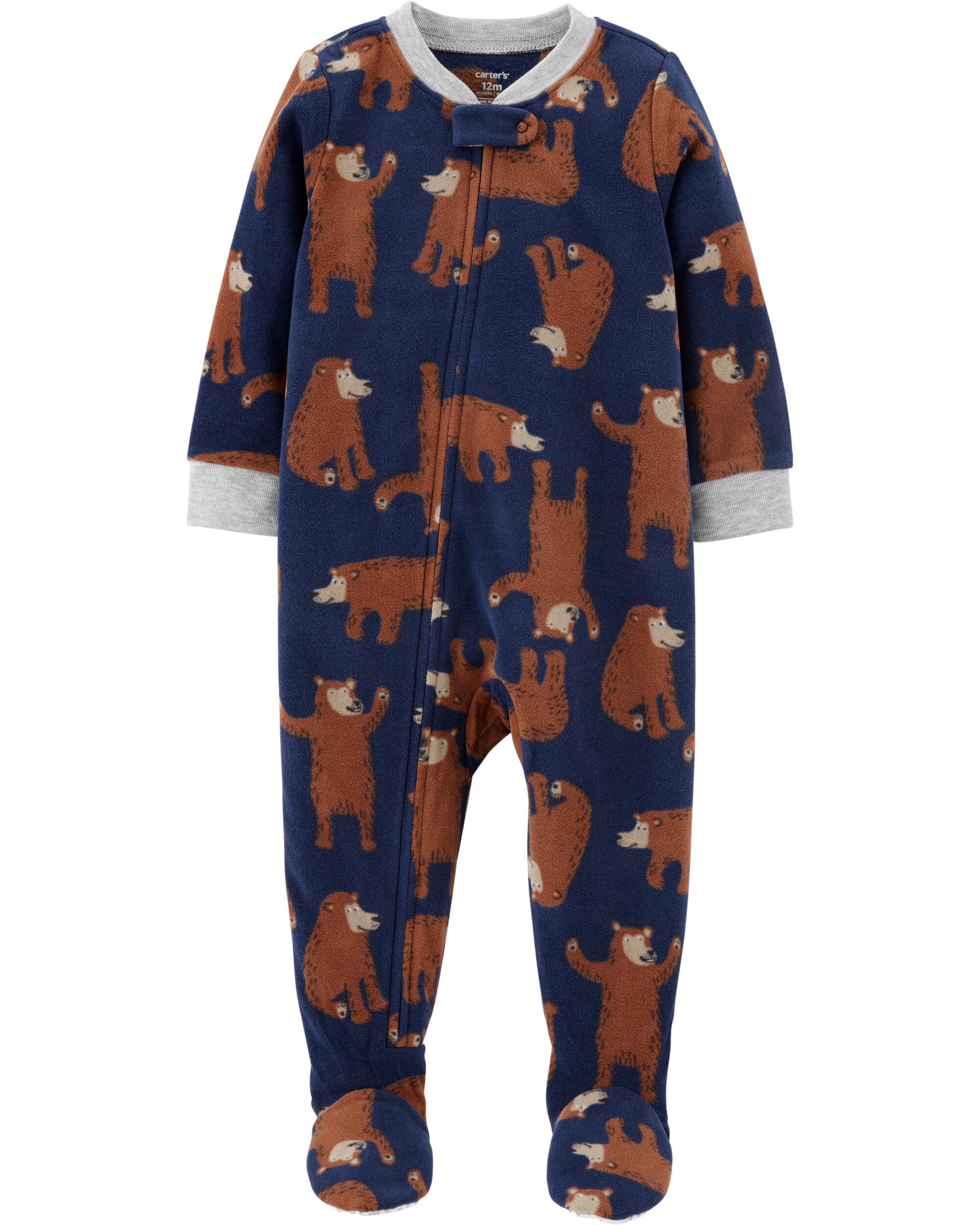 carter's bear pajamas