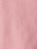 Baby Girl Cotton Long-Sleeve Jumpsuit - Pink