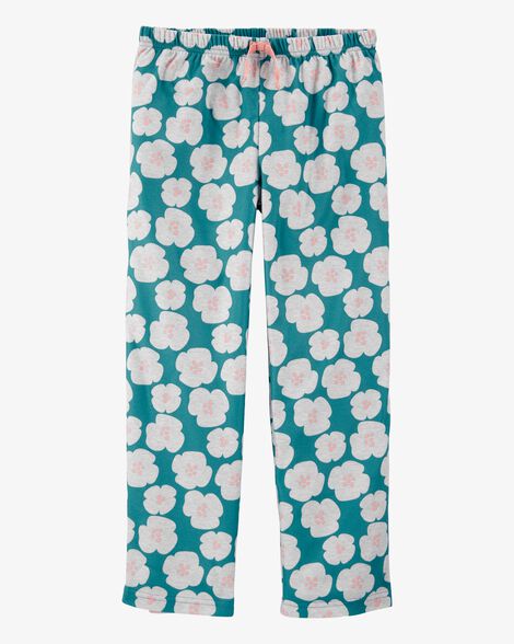  Product image 1 of Kid Floral Pull-On Fleece Pajama Pants