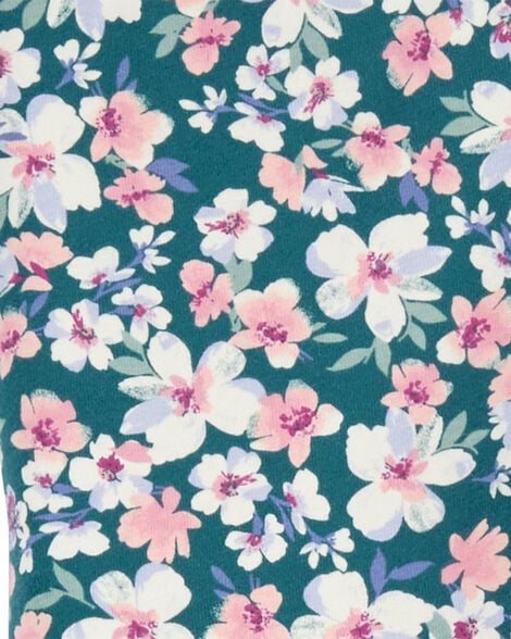 Product image 3 of Kid Floral Print Stretch Leggings