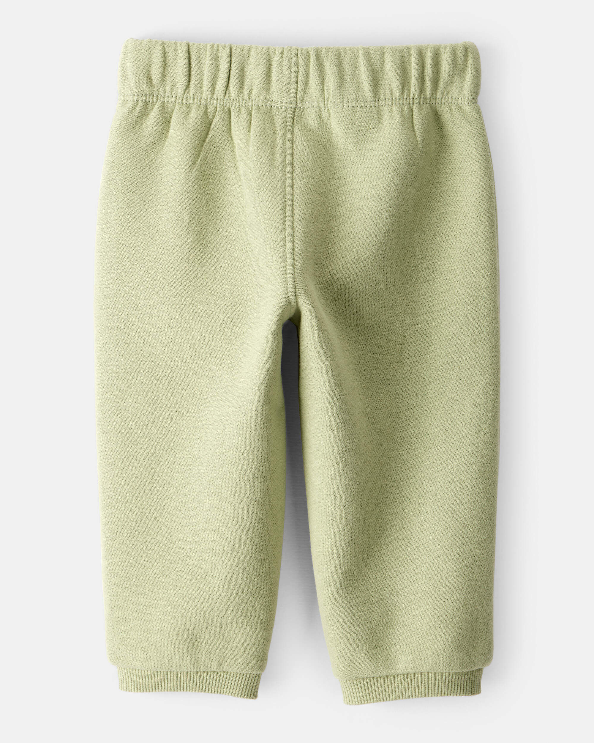 Baby Boy DayDream Fleece Pull-On Pants - Green