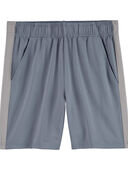 Grey - Kid Active Jersey Practice Short, Selected