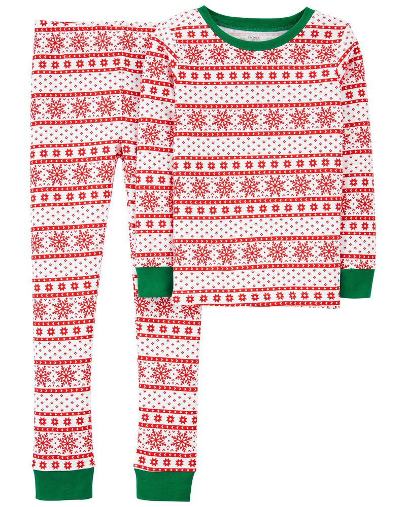 2 Piece Fair Isle Christmas 100 Snug Fit Cotton Pjs Carters Com