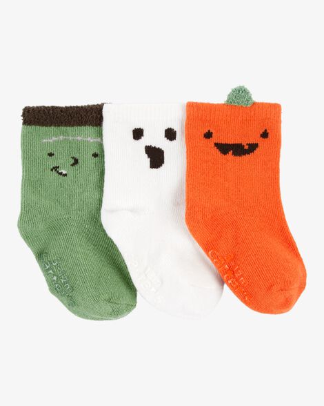  Product image 1 of Baby 3-Pack Halloween Booties