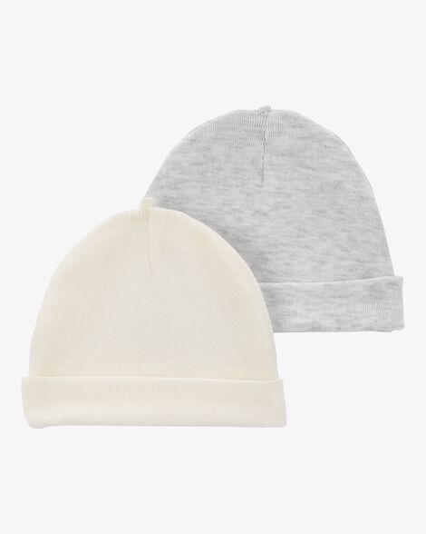  Product image 1 of Baby Ivory 2-Pack Baby Caps