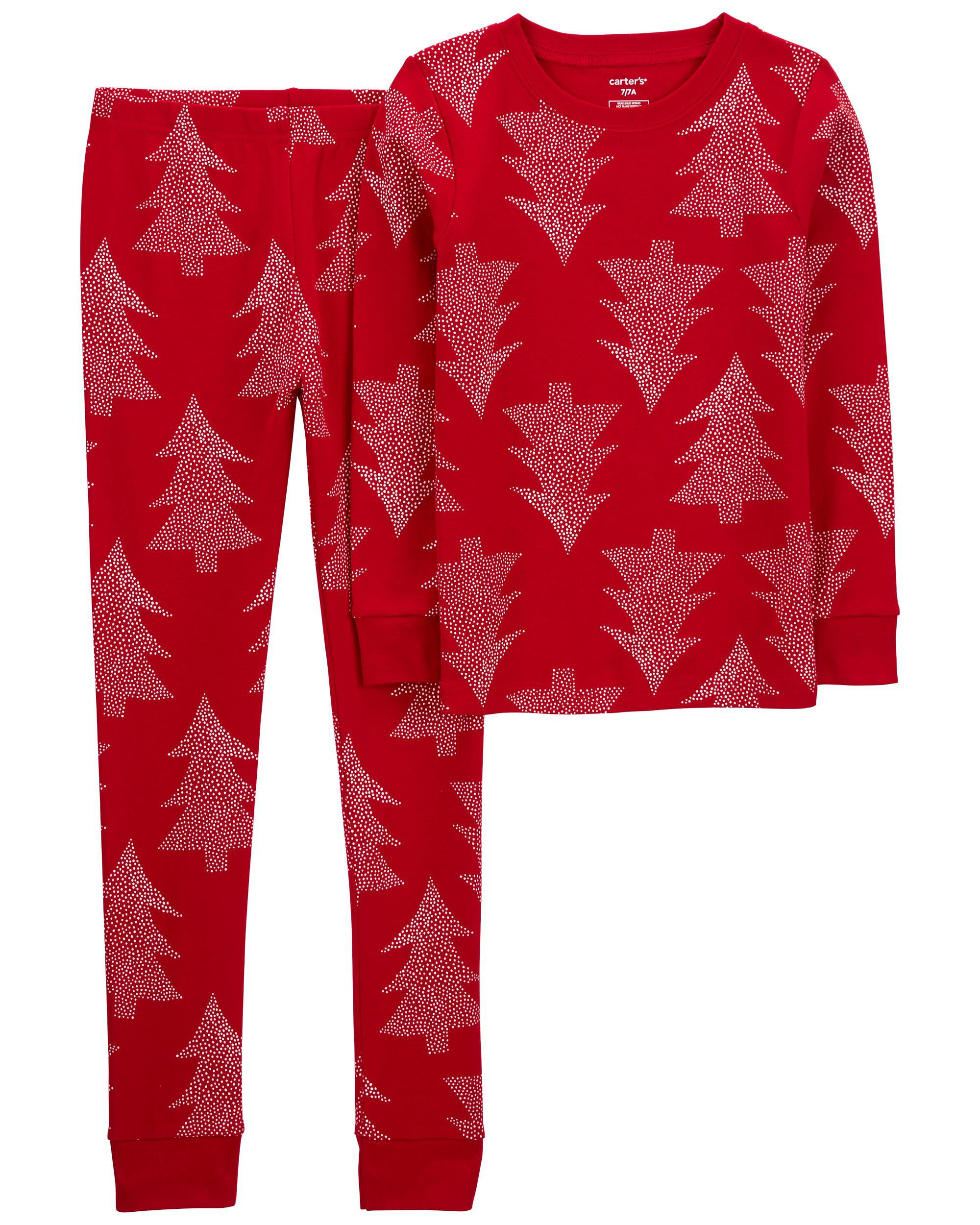 Kid 2 Piece Christmas Tree 100 Snug Fit Cotton Pajamas Carter s Carter s