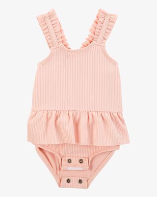 Product image 2 of Baby 2-Piece Sun Hat & Ruffle 1-Piece Swimsuit Set