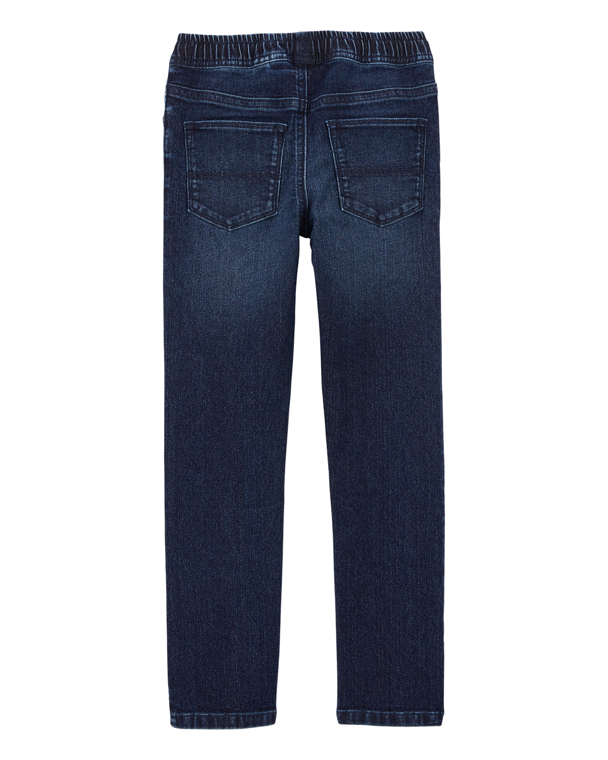 Kid Knit-Like Denim Drawstring Jeans