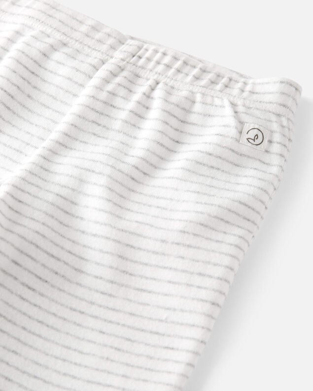 Product image 2 of Baby 2-Pack Organic Cotton Rib Footed Pants