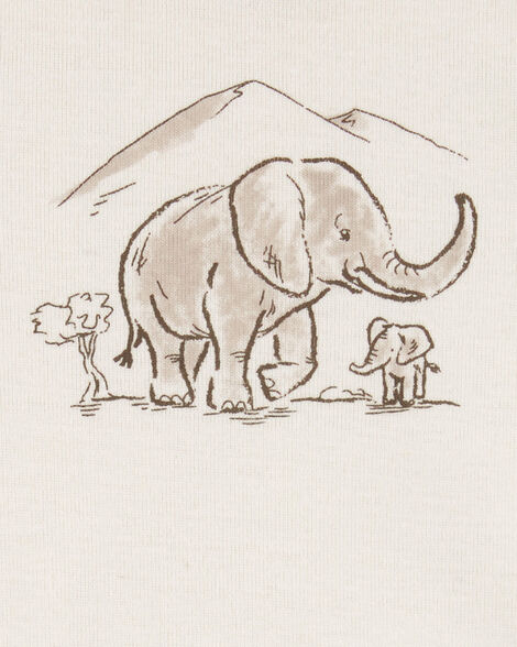 Baby 3-Piece Elephant Little Jacket Set -Grey/Ivory