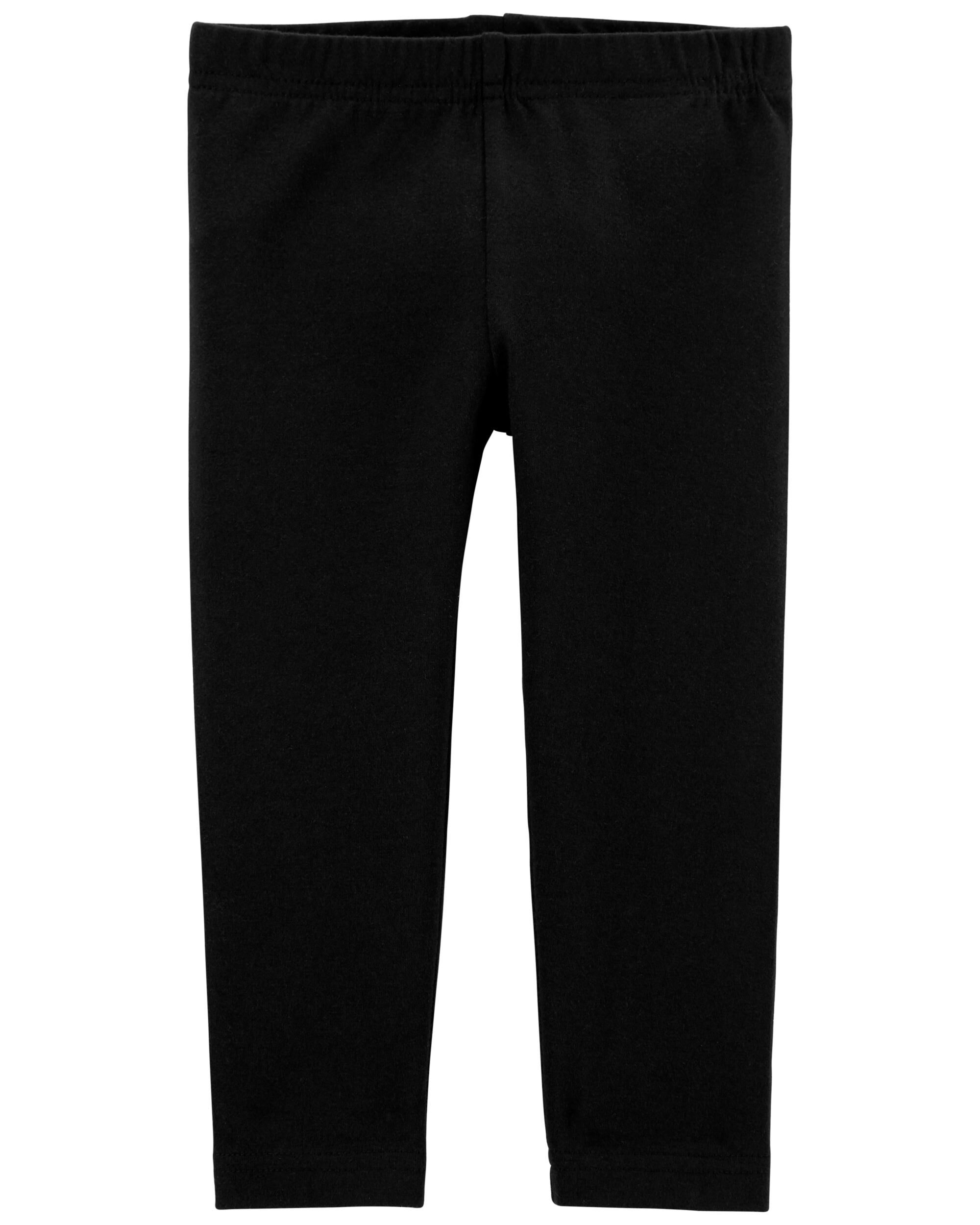 Baby Black Capri Leggings | carters.com