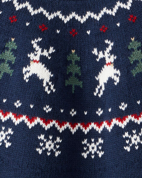  Product image 3 of Toddler Fair Isle Organic Cotton Sweater