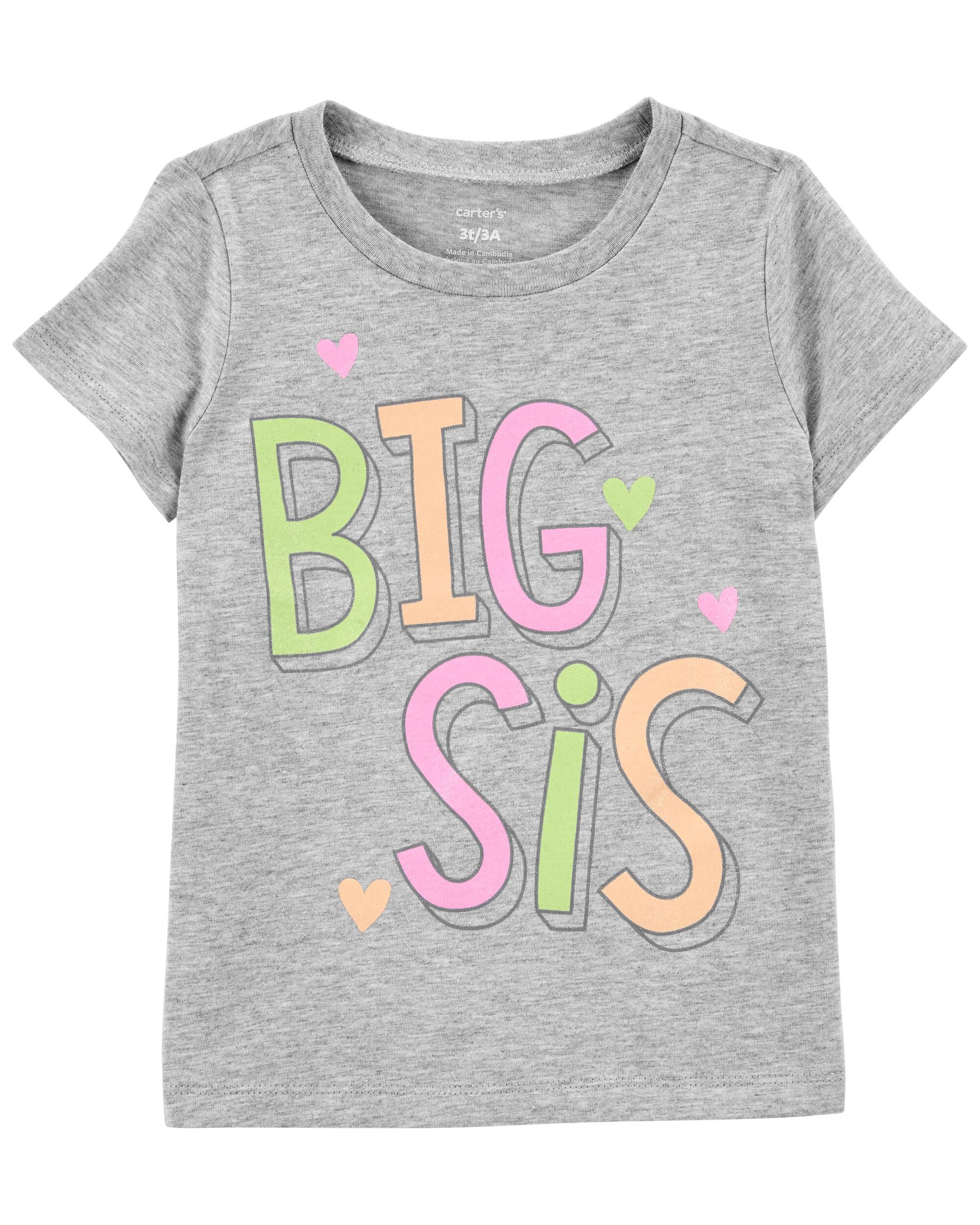 Heather Big Sis Jersey Tee | carters.com