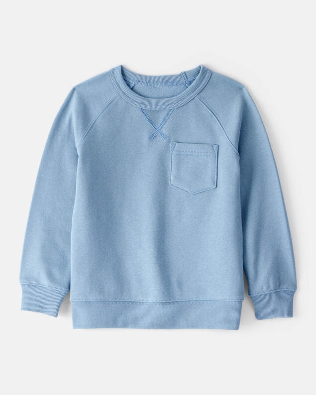 Girls Thermal Hooded Top - Navy