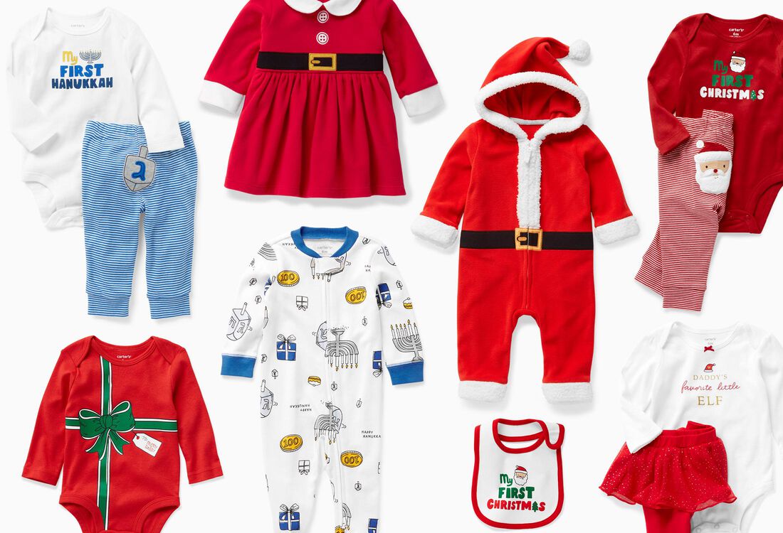 Baby Red Fleece Santa Suit Carters Com