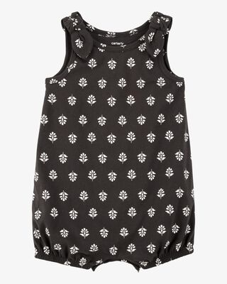 Product image 1 of Baby Floral Print Cotton Romper