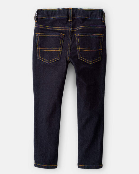  Product image 2 of Toddler Dark Wash Skinny-Leg Jeans