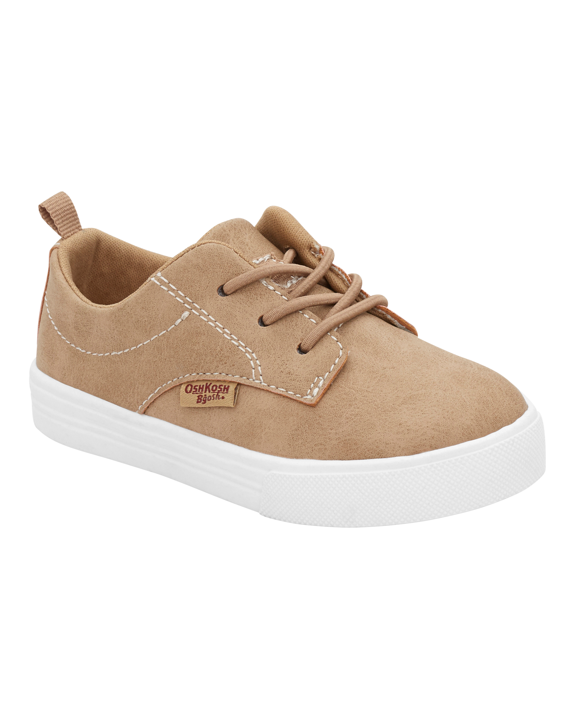 OshKosh Bgosh Boys Slip-On Sneakers 4Y Camel 17$