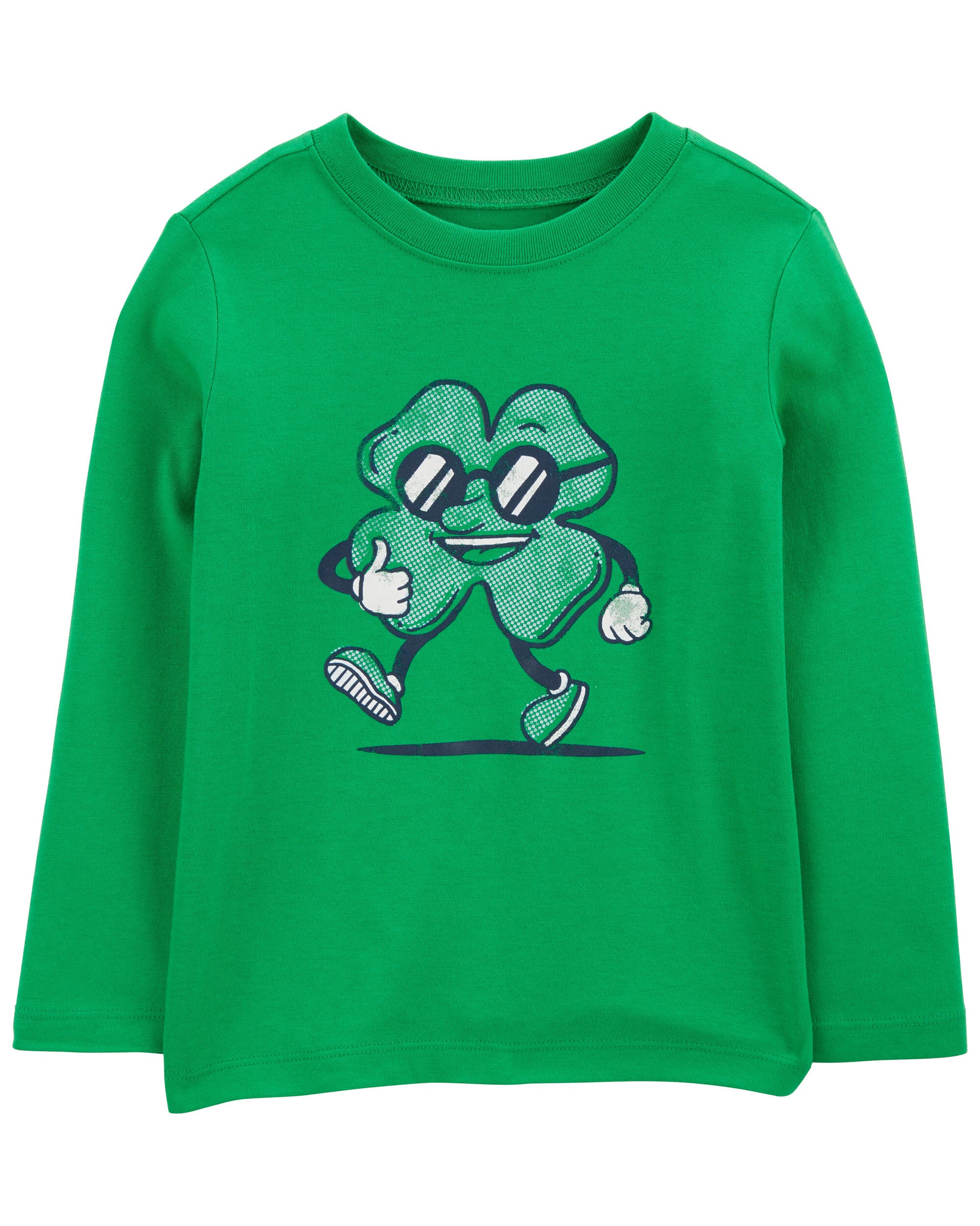 Toddler St. Patrick s Day Long Sleeve Tee Green Carter s Carter s