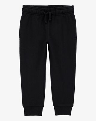 Product image 1 of Toddler Pull-On Drawstring Joggers - Black