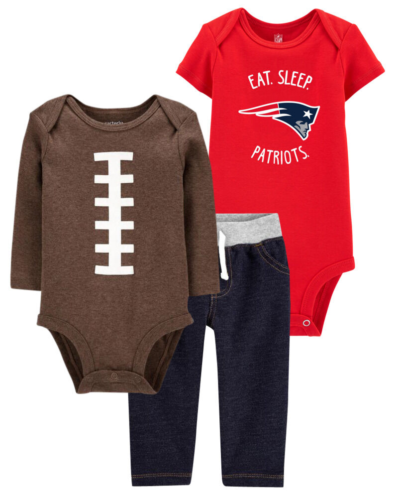 Baby Null 3 Piece New England Patriots Outfit Set Carters Com