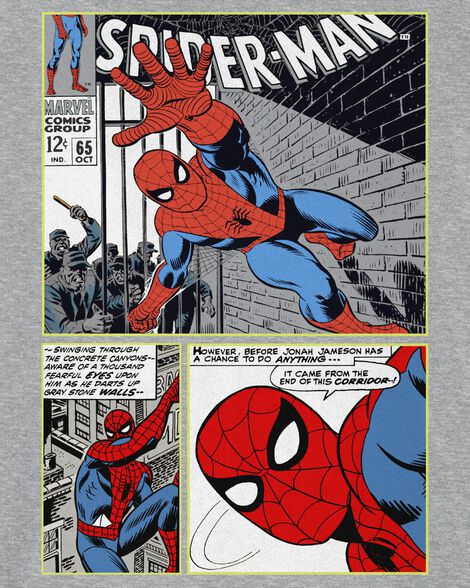  Product image 2 of Kid Marvel™ Spider-Man Short-Sleeve Graphic Tee - Grey