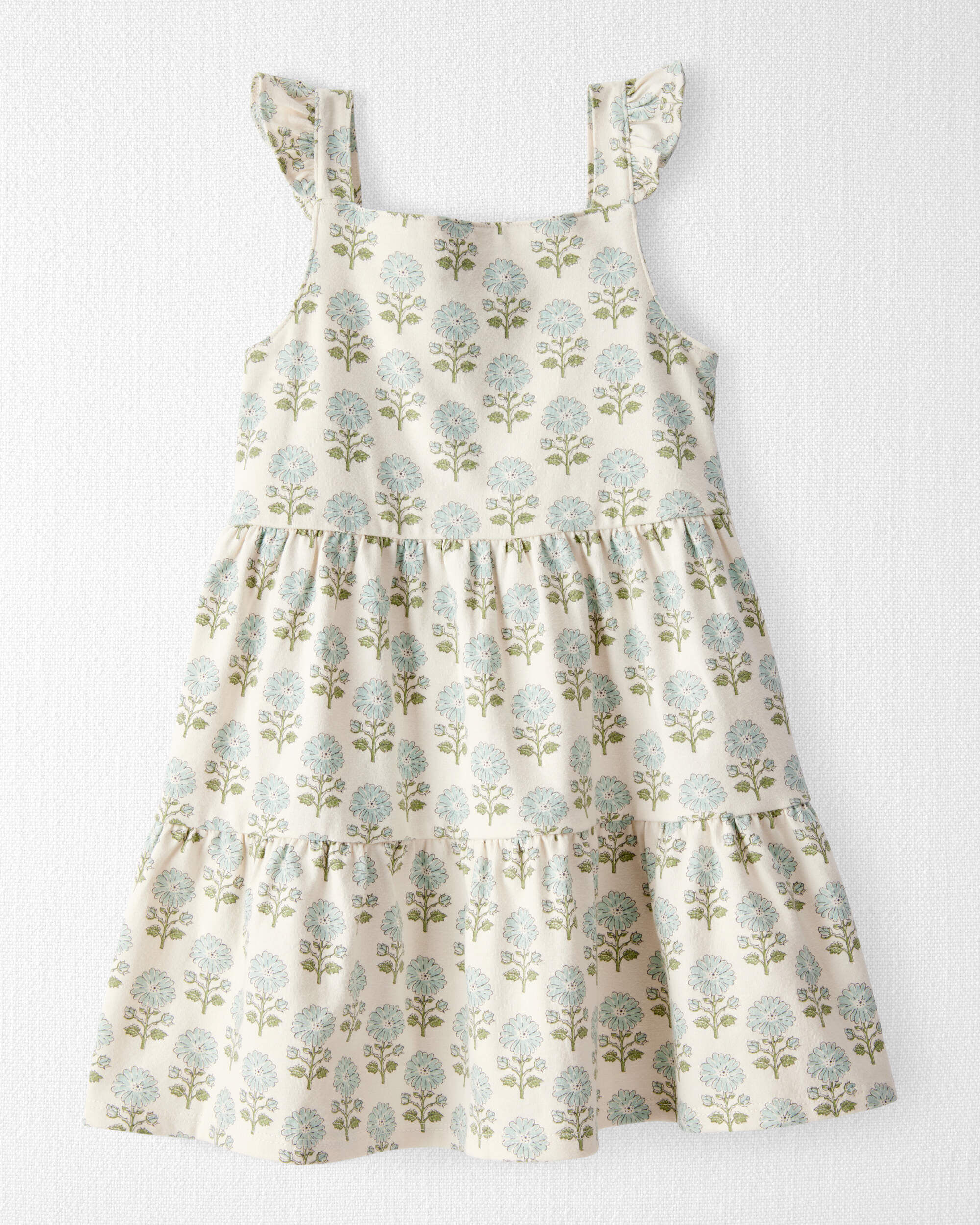 Toddler Organic Cotton Floral-Print Dress - Little Planet