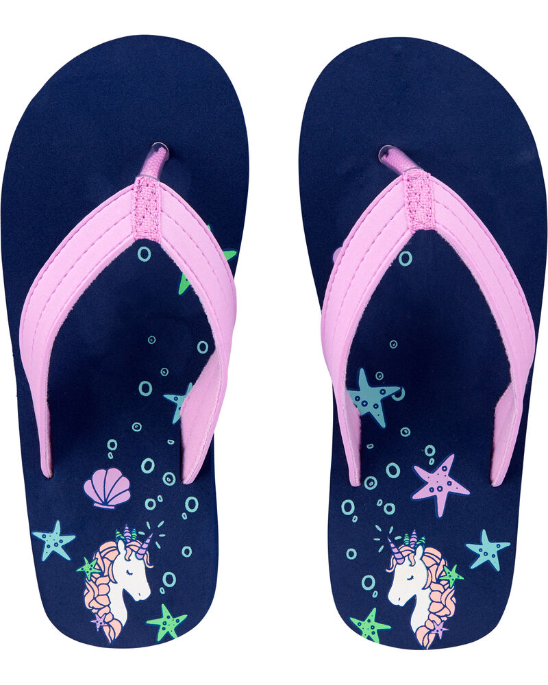 Oshkosh Unicorn Flip Flops Carters Com