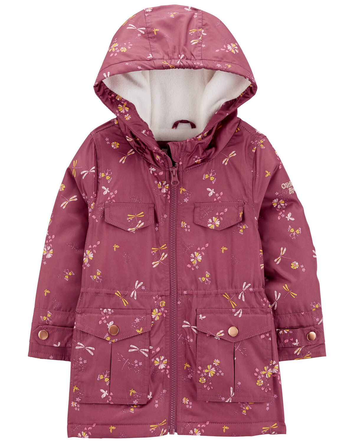 Toddler Dragonfly Print FleeceLined Midweight Jacket OshKosh Carter's