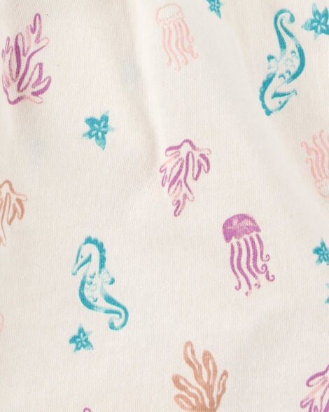  Product image 3 of Baby Sea Print Cotton Sunsuit