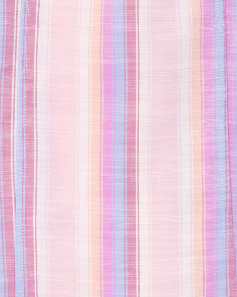  Product image 3 of Kid Striped Poplin Dress -Pink